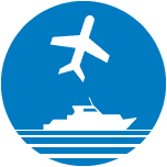 Taxi for return transfers from the airport and port